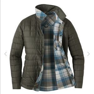 Outdoor Research Kalaloch Reversible Shirt Jacket xl like new